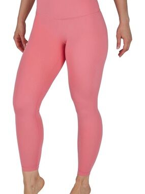Yogalicious Coral Pink High-Rise Leggings